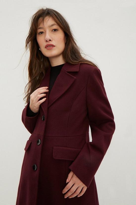 Jackets & Coats | Belted Fit & Flare Coat | Dorothy Perkins